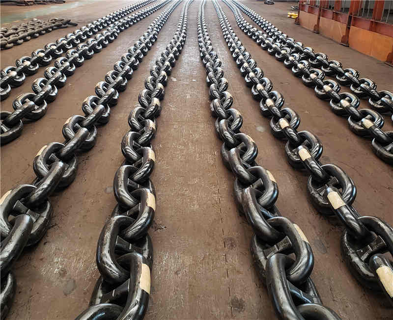 Stud Link Mooring Chain Identification